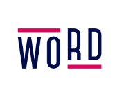 WORD Influencer Marketing Company White Logo