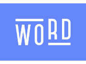 Blue Logo - WORD Influencer Marketing Mumbai