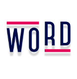 Drop Shadowed Logo - WORD Influencer Marketing India