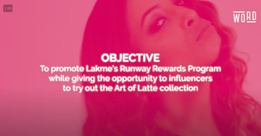 Lakme's Influencer Marketing Campaign Objective