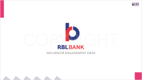 RBL Bank Influencer Engagement Ideas