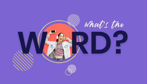 WORD Typography Purple BG